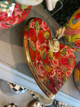 Mary Rose Young Rose Studded Heart Soap Dish