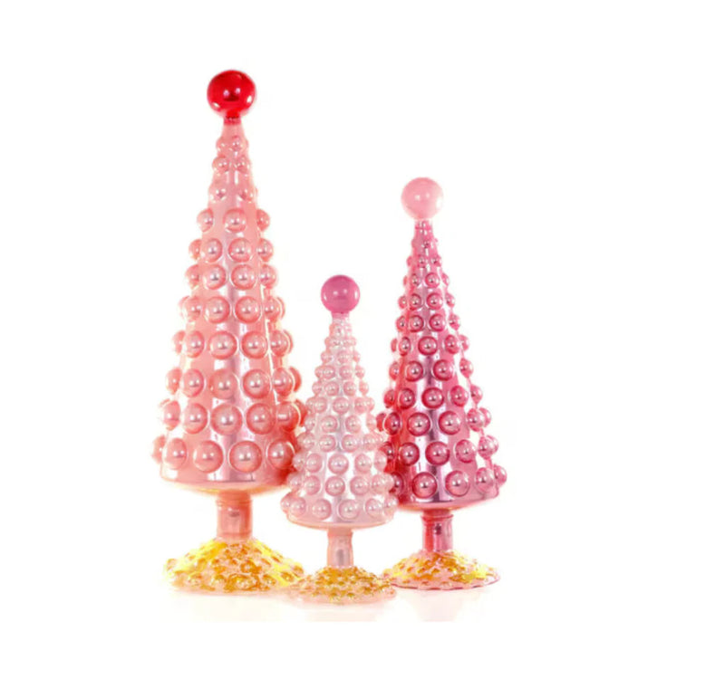 Hobnail Tree in Rose (Three Size Options)