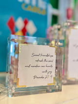Acrylic Scripture Block (Multiple Style Options)