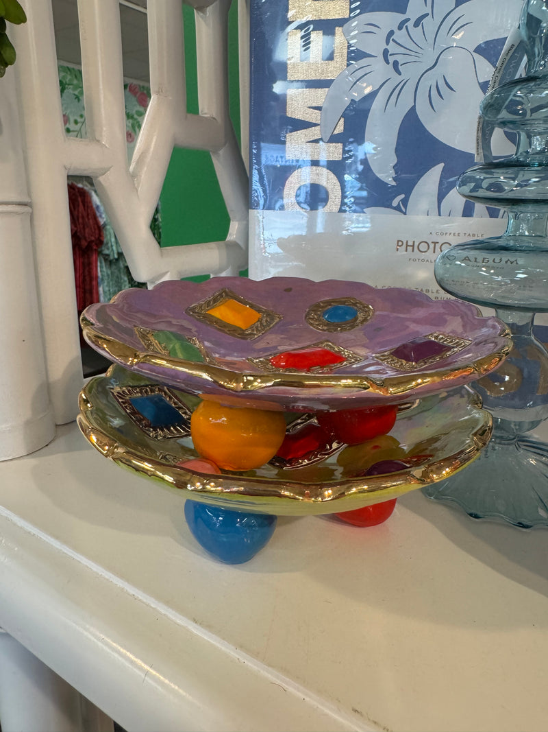 Mary Rose Young Jewelled Footed Dish