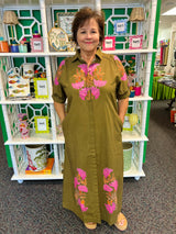 Stevie Dress in Olive