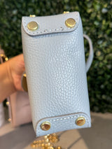 Genuine Italian Leather Bumblebee Clutch + Crossbody (Multiple Color Options)