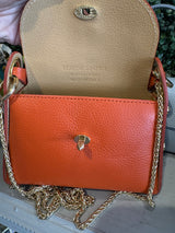 Genuine Italian Leather Bumblebee Mini Bag (Multiple Color Options)