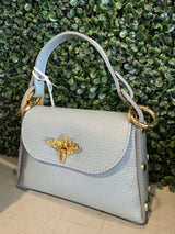 Genuine Italian Leather Bumblebee Mini Bag (Multiple Color Options)
