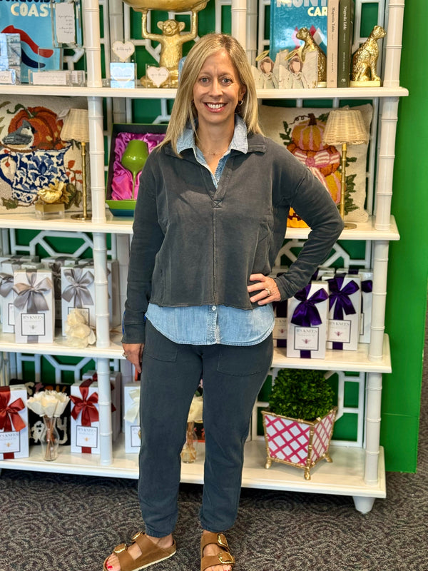 Elsa Jogger in Peacock