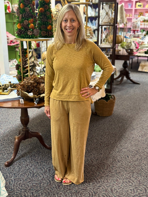 Summer Pant in Saddle