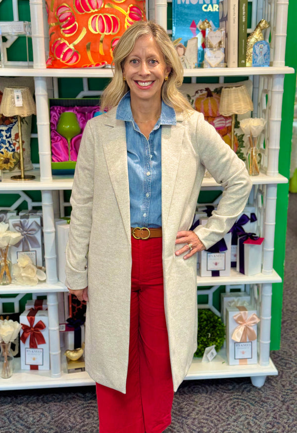 Oatmeal Knit Jacket