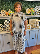 Jude Connally Tillie Top in Black Rattan