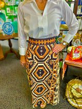 CK Bradley Ketchum Skirt in Kilim Biscotti