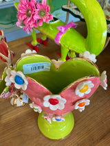 Mary Rose Young Daisy Studded Small Heart Vase