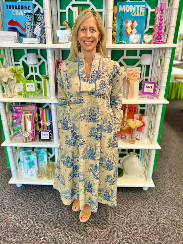 Toile Midi Dress