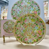 Easter Rose Medallion Acrylic Art Block