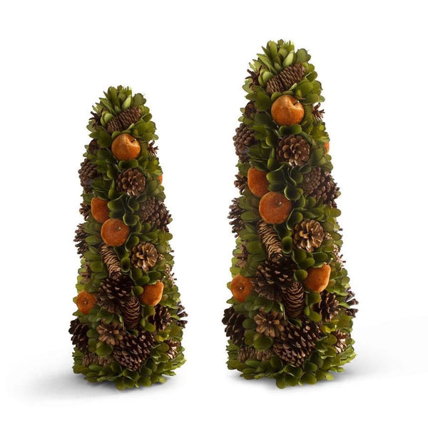 Rusty Apple & Pinecone Tree (Two Size Options)