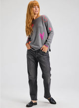 ZP Intarsia Hearts Sweater