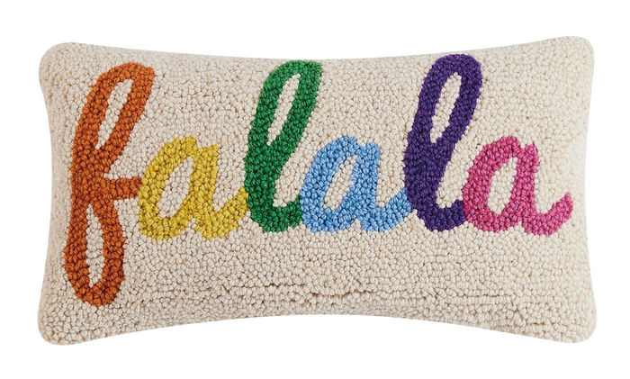 Fa La La Rainbow Pillow