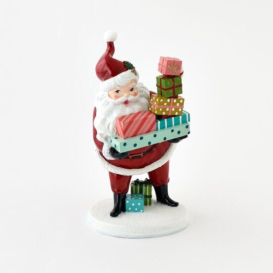 Santa with Gift Box