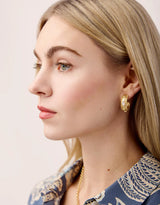 Spartina Mercer House Hoop Earrings in Mother of Pearl