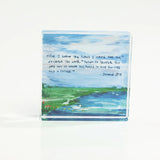 Lauren Dunn Acrylic Scripture Block