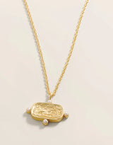 Spartina Salt Marsh Necklace 18" in Gold