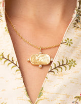 Spartina Salt Marsh Necklace 18" in Gold