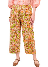 Peach Rose Barrel Pant