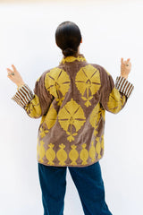 Eleanor James Pepper Shell in George Taupe