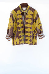 Eleanor James Pepper Shell in George Taupe