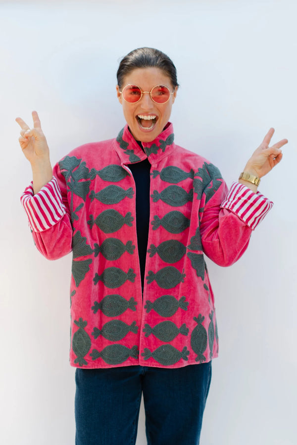 Eleanor James Pepper Shell in Ringo Pink