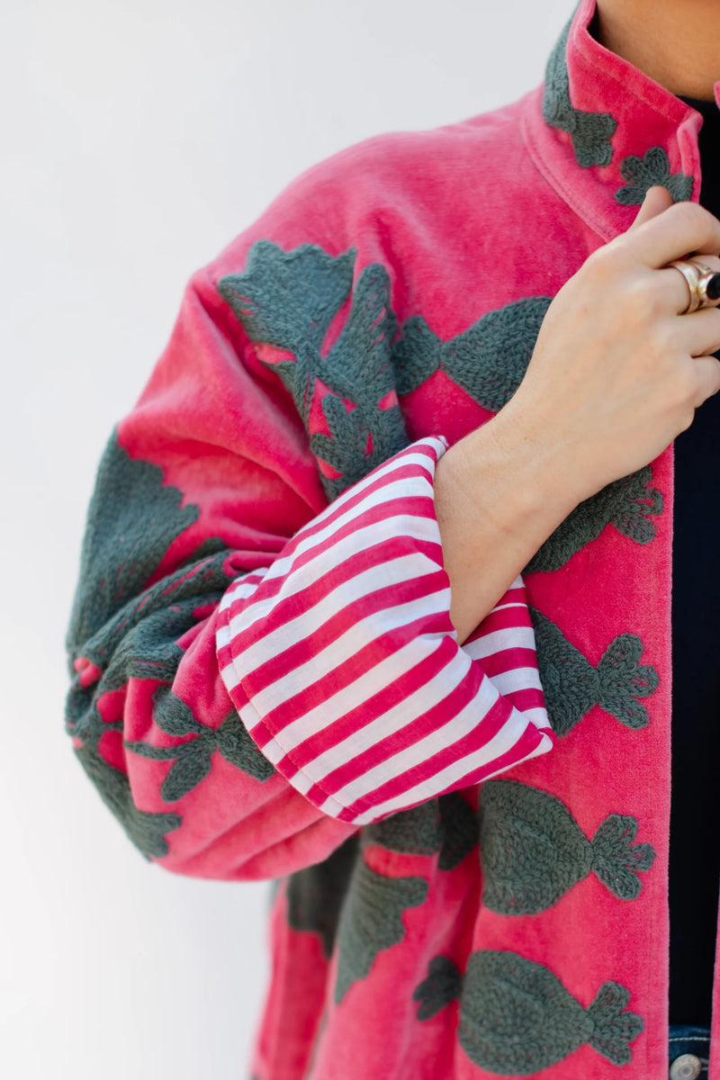 Eleanor James Pepper Shell in Ringo Pink
