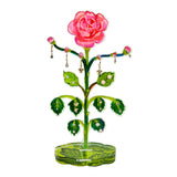 Acrylic Tearose Jewelry Holder and Stand