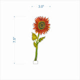 Acrylic Moulin Rouge Sunflower (Two Size Options)