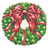 Die-Cut Holiday Wreath Placemats