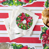 Holiday Wreath Cocktail Napkins