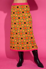 Alden Adair Vivian Skirt in Palazzo Print