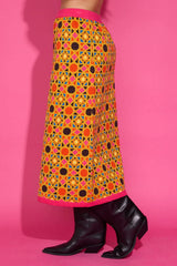 Alden Adair Vivian Skirt in Palazzo Print