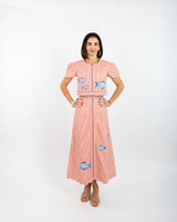 Emmy Top in Fish Applique