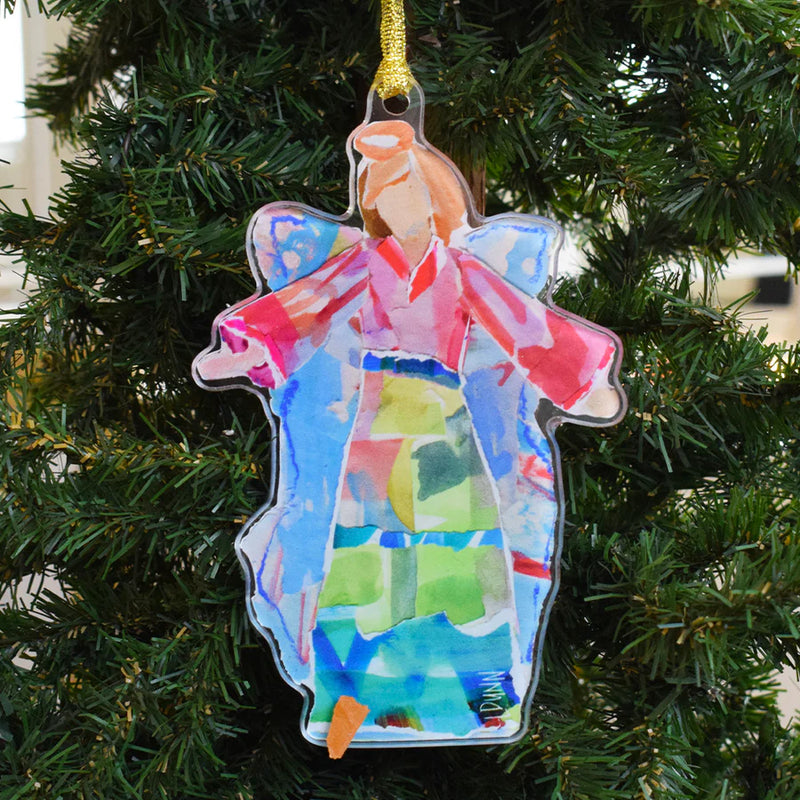 Lauren Dunn Acrylic Angel Ornament (Three Style Choices)