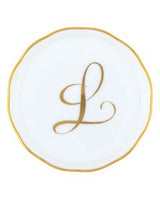 Herend Monagram Coasters