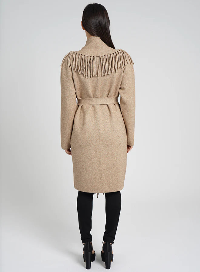 Caroline Coat in Oatmeal