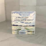 Lauren Dunn Acrylic Scripture Block