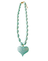 Roxie Heart Necklace (Multiple Color Options)