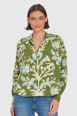 LIVRO Jane Top in Oasis Grove