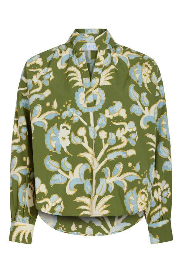 LIVRO Jane Top in Oasis Grove