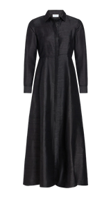 LIVRO Black Classic Shirtdress