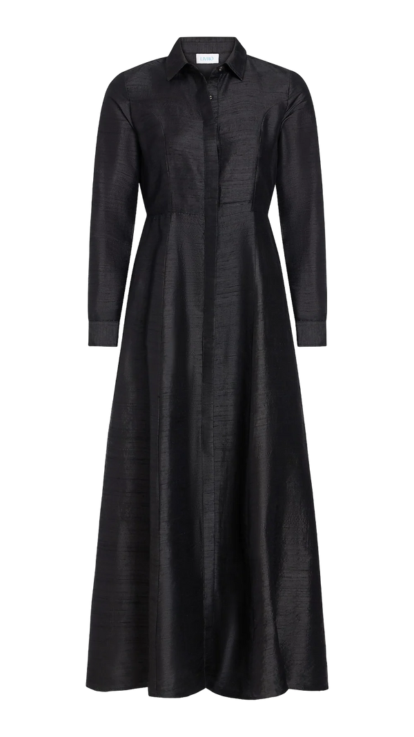 LIVRO Black Classic Shirtdress