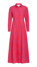 LIVRO Hollyberry Check Classic Shirtdress