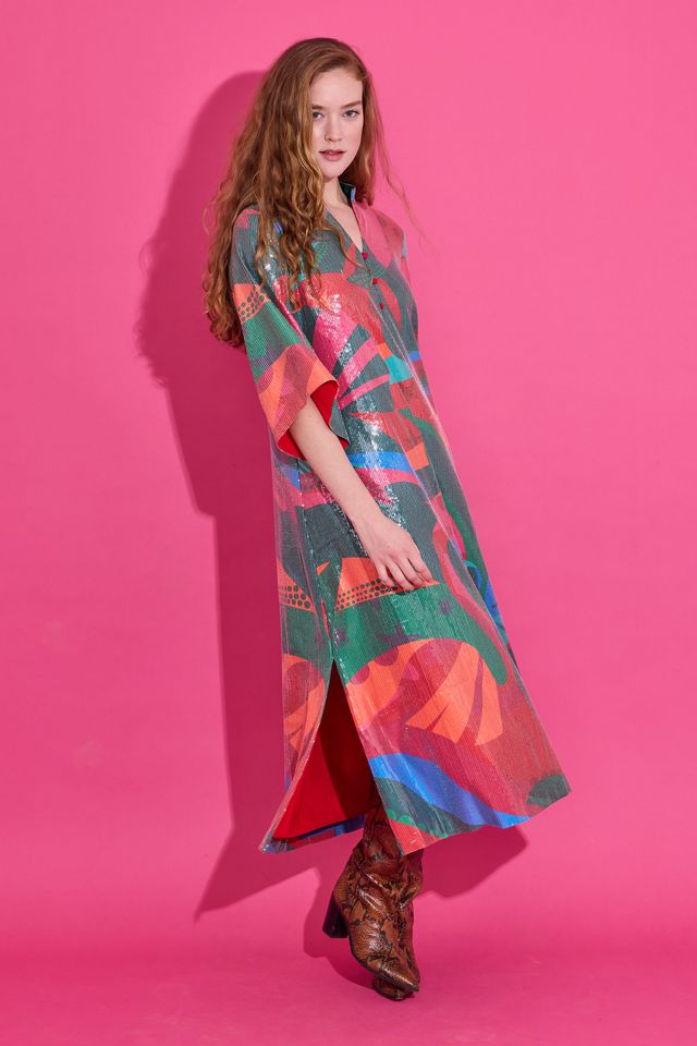 Alden Adair Jerry Dress in Tropical Jingle