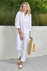Margaux Top in Celestial White
