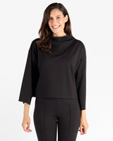 Jude Connally Marisa Ponte Top in Black