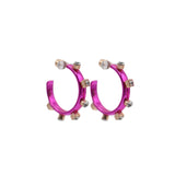 Smith & Co. Gold Metal Hoops (Multiple Color Options)